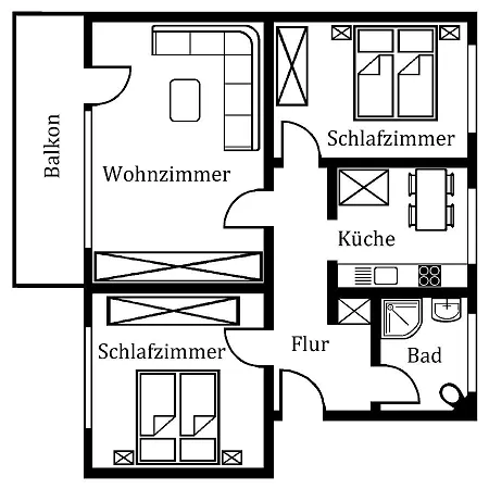 Haus Jenina 1 *